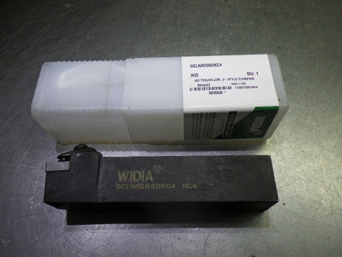 Widia 1.25" x 1.25" Indexable Lathe Tool Holder 6" OAL DCLNR205DKC4 (LOC1181B) Widia 1.25" x 1.25" Indexable Lathe Tool Holder 6" OAL DCLNR205DKC4 (LOC1181B)
