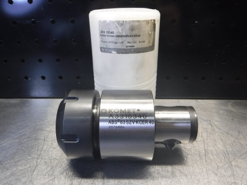 Komet ABS63 ER40 Collet Chuck 80mm Projection A3315340 (LOC865)