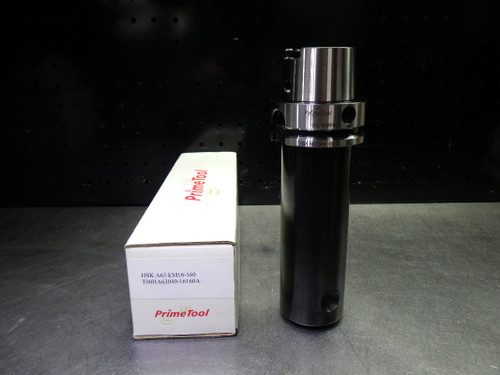 PrimeTool HSK63A 16mm Endmill Tool Holder 160mm Pro T00HA63040-16160A (LOC872) PrimeTool HSK63A 16mm Endmill Tool Holder 160mm Pro T00HA63040-16160A (LOC872)