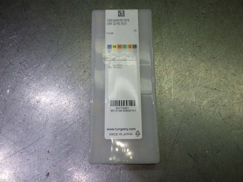 Tungaloy Carbide Inserts QTY10 VCMT 332 PSS / VCMT160408-PSS T9215 (LOC1314)
