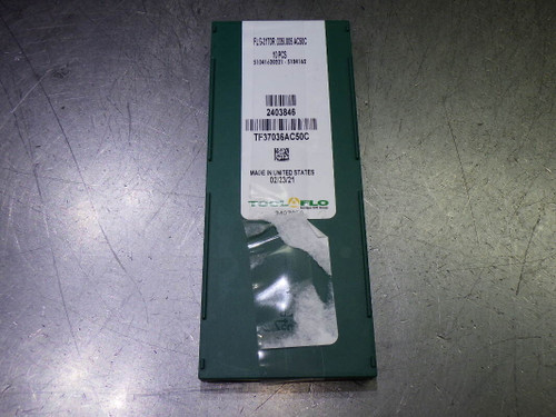 Tool Flo Carbide Grooving Inserts QTY10 FLG-3170R.035/.005 AC50C (LOC2084A)