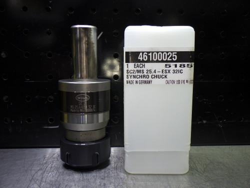 Bilz Synchro ER32 Coolant Thru Tapping Chuck 1" Shank MS 25.4-ESX 32 IC (LOC2295)