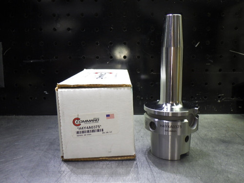 Command HSK63A 3/8" Shrink Fit Tool Holder 5" Pro H4Y4A0375 (LOC2078B)