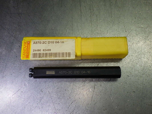 Sandvik SL16 Coolant Thru Boring Bar 5/8" Shank A570-2C D10 04-16 (LOC3046A)