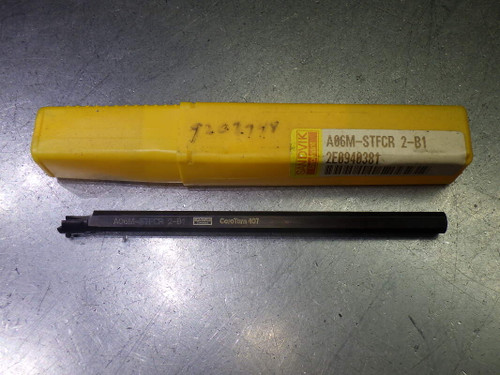 Sandvik 1/2" Coolant Thru Steel Boring Bar 3/8" Shank A06M-STFCR 2-B1 (LOC2348A)