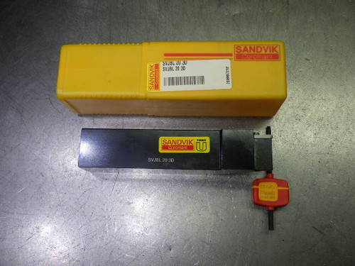 Sandvik 1.25" x 1.25" Indexable Lathe Tool Holder 6" OAL SVJBL 20 3D (LOC3314)