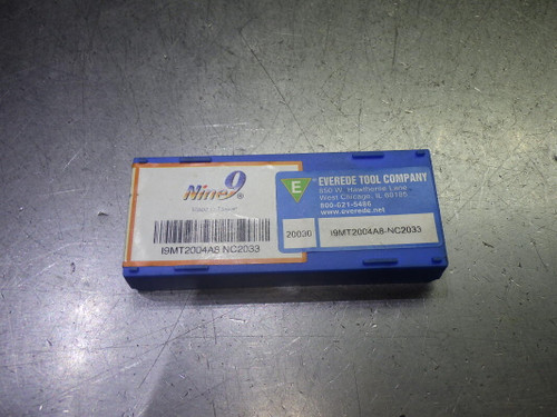 Nine9 Carbide Drill Insert QTY1 I9MT2004A8 NC2033 (LOC2909A)