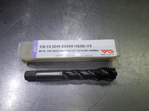 YG1 1/2-13 H5 3 Flute HSSE-V3 Spiral Flute Mod Bottom Tap E0565 (LOC2135B)