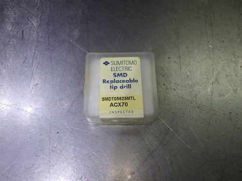 Sumitomo 9/16" Carbide Drill Tip Insert QTY1 SMDT05625MTL ACX70 (LOC2134A)