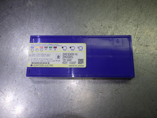 Sumitomo Carbide Turning Inserts QTY10 DNMG432EMU/DNMG150408N-MU AC820P (LOC2857A)