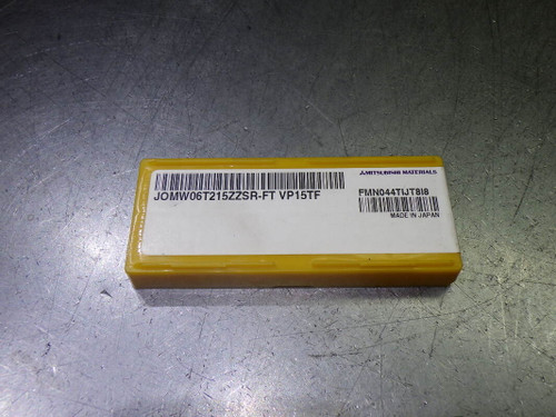 Mitsubishi Carbide Milling Inserts QTY10 JOMW06T215ZZSR-FT VP15TF (LOC2857A)