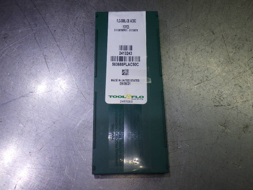 Tool Flo Carbide Grooving Inserts QTY10 FLG-3088L-CB AC50C (LOC2857A)