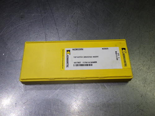 Kennametal Carbide Grooving Inserts QTY5 NG3M220RK KC5025 (LOC2857A)