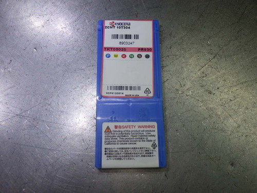 Kyocera Ceratip Carbide Inserts QTY10 ZCMT 10T304 PR930 (LOC2794A)