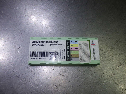 Walter Carbide Milling Inserts QTY10 ADMT080304R-F56 WKP35G (LOC2794A)