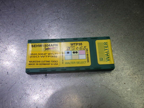 Walter Carbide Milling Inserts QTY10 SEHW1504AFN WTP35 (LOC2289)