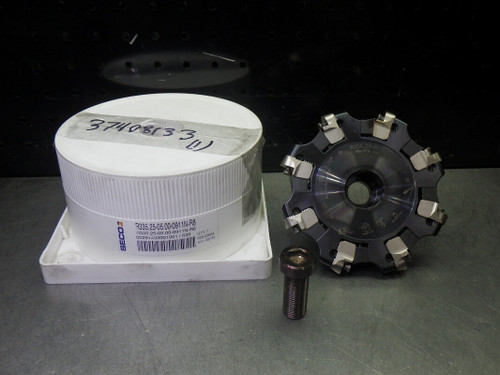 SECO 5" (.631-.669") Slot Milling Cutter 1.25" Arbor R335.25-05.00-0911N-R8 (LOC2289)