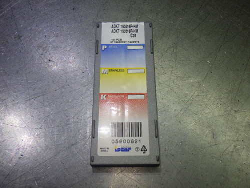 Iscar Carbide Milling Inserts QTY10 ADKT 150516R-HM IC28 (LOC2684A)