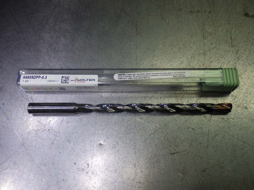 Walter 8.3mm Coolant Thru 12xD Carbide Drill A6589DPP-8.3 (LOC2408A)