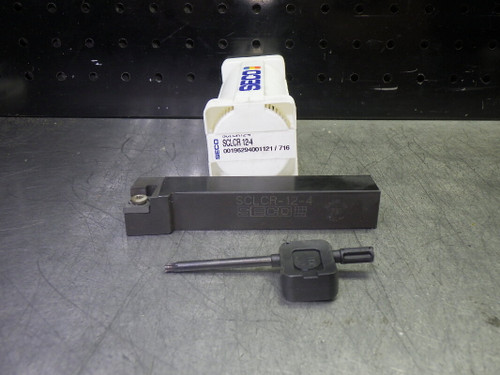 SECO 3/4"x3/4" Indexable Lathe Tool Holder SCLCR12-4 (LOC2408A)