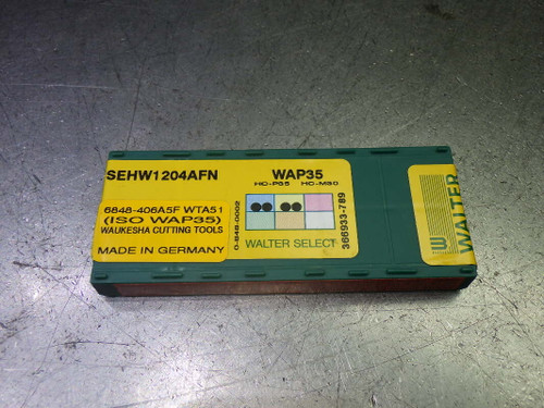 Walter Carbide Milling Inserts QTY10 SEHW1204AFN WAP35 (LOC2408A)