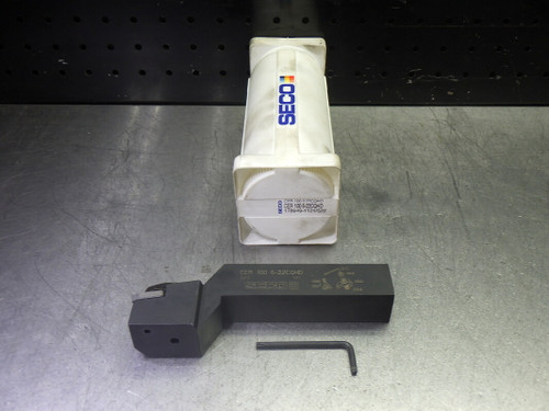 SECO 1" x 1" Indexable Lathe Tool Holder 6" OAL CER 100 6-22CQHD (LOC2131B)