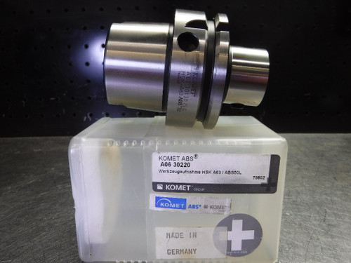 Komet HSK63A to ABS32 Modular Tool Holder 2" Projection A0630220 (LOC1752)