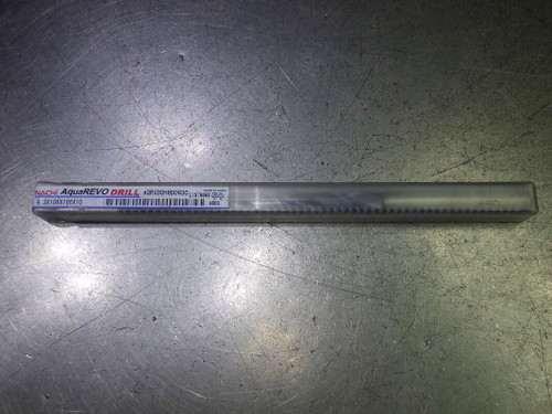 Nachi AquaREVO 9.3mm Coolant Thru 8xD Carbide Drill AQRVD0H8D0930 (LOC2583A)
