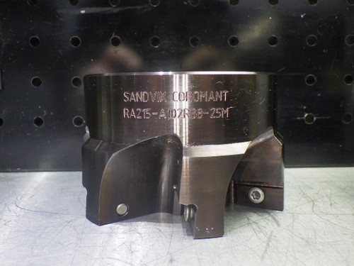 Sandvik 4" Indexable Facemill 1.5" arbor RA215-A102R38-25M (LOC2104A)