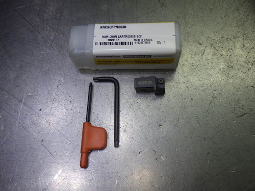 Kennametal Romicron Boring Head Insert Cartridge QTY1 KRCSCFPR063B (LOC2104A)
