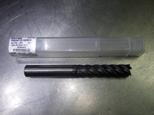 Widia/Hanita 5/8" 5 Flute Carbide SQ Endmill 5/8" Shank TM5W1S16006S (LOC2528B)