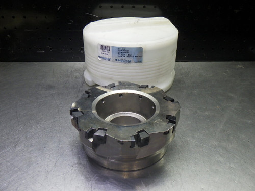 Ingersoll IronEater 90 Deg 6" SiNi Facemill 2" Arbor 5J2H-60R01 (LOC2651A)
