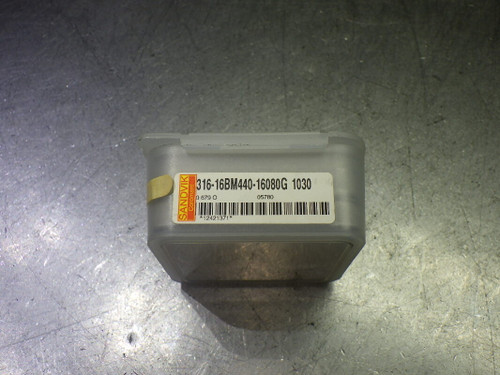 Sandvik E16 16mm 4 Flute Carbide Endmill QTY1 316-16BM440-16080G 1030 (LOC2664A)