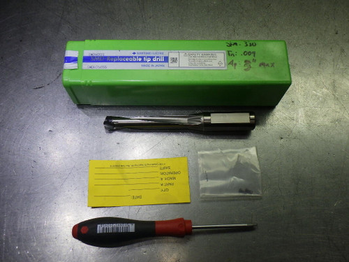 Mitsubishi .5315-.5708" Coolant Thru Drill 3/4" Shank SMDH75055 (LOC2664A)