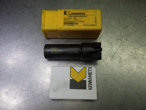 Kennametal 1.25" 5 Flute Coolant Thru Endmill 1" Shank KIPR125AN16230F4C (LOC2664A)