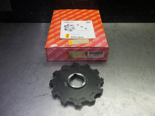 Sandvik 6" (.311-.394") Indexable Slot Mill 1.5" Arbor N331.32-152T38DM (LOC578B)
