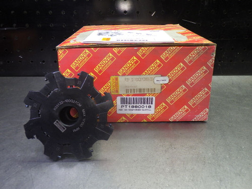 Sandvik 100mm (6-8mm) Slot Mill 27mm Arbor R331.32-100Q27CM06.00 (LOC578B)