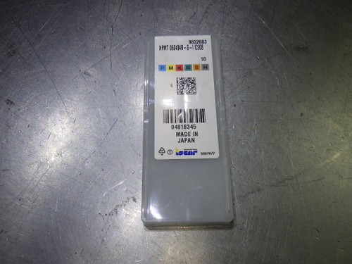Iscar Carbide Milling Inserts QTY10 NPMT060404R-G-I IC908 (LOC2620)