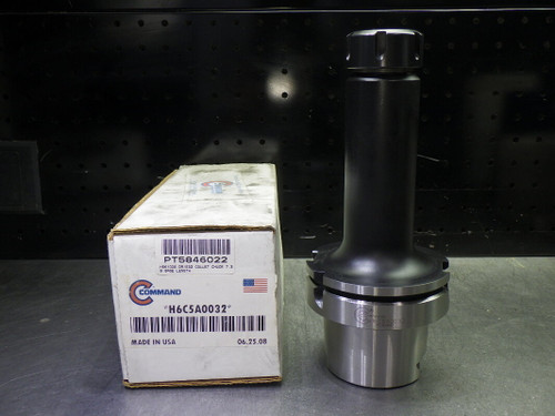 Command HSK100 ER32 Collet Chuck 7.380" Pro H6C5A0032 (LOC221)