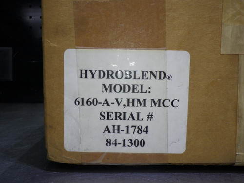 HYDROBLEND Water Powered Proportioning Pump 6160-A-V (STKC)