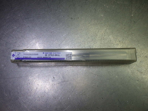 Sumitomo 9/16" Coolant Thru 5xD Carbide Drill MDW05625HGS5 (LOC333A) Sumitomo 9/16" Coolant Thru 5xD Carbide Drill MDW05625HGS5 (LOC333A)