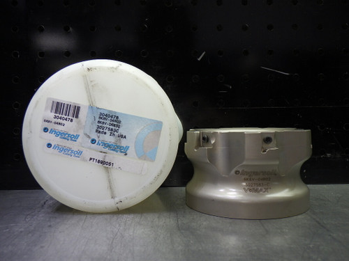 Ingersoll 4" Indexable Facemill 1.5" Arbor 6K6V-04R02 (LOC413B) Ingersoll 4" Indexable Facemill 1.5" Arbor 6K6V-04R02 (LOC413B)