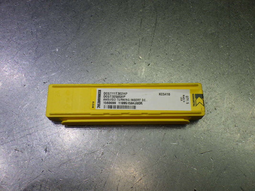 Kennametal Carbide Inserts QTY5 DCGT11T302HP/DCGT32505HP KC5410 (LOC1362B) Kennametal Carbide Inserts QTY5 DCGT11T302HP/DCGT32505HP KC5410 (LOC1362B)