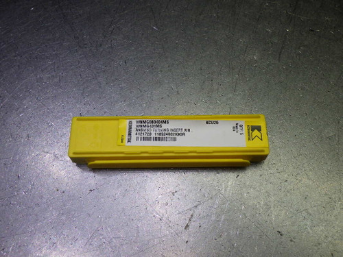 Kennametal Carbide Inserts QTY5 WNMG431MS / WNMG080404MS KCU25 (LOC1362B)