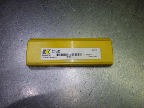 Kennametal Carbide Grooving Inserts QTY5 NR4125RK KC730 (LOC1362B) Kennametal Carbide Grooving Inserts QTY5 NR4125RK KC730 (LOC1362B)