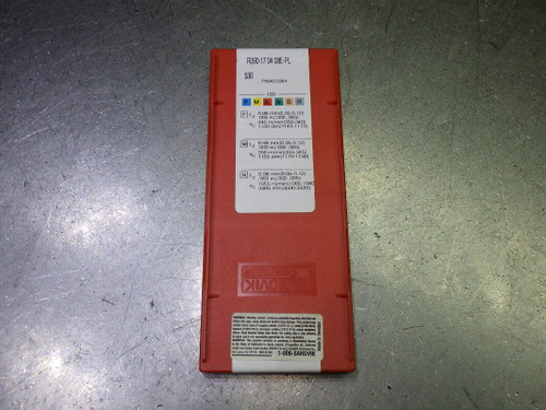 Sandvik Cermet Milling Inserts QTY10 R390-17 04 08E-PL 530 (LOC1592)