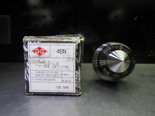 GG 60 Deg High Speed Live Center MT #4 Shank 4BN / 13D 044 (LOC1592) GG 60 Deg High Speed Live Center MT #4 Shank 4BN / 13D 044 (LOC1592)
