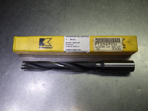 Kennametal 16.5mm Coolant Thru Indexable Drill 20mm Shank KSEM1650L7M (LOC1592)