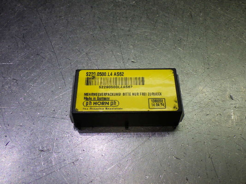 PH Horn .1969" Carbide Grooving Inserts QTY2 S220.0500.L4 AS62 (LOC862)