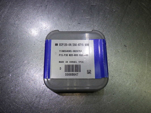Iscar T15 .984" 30 Deg 6 Flute Carbide Chamfer Head MM ECF120-06/250-6T15 908 (LOC170)